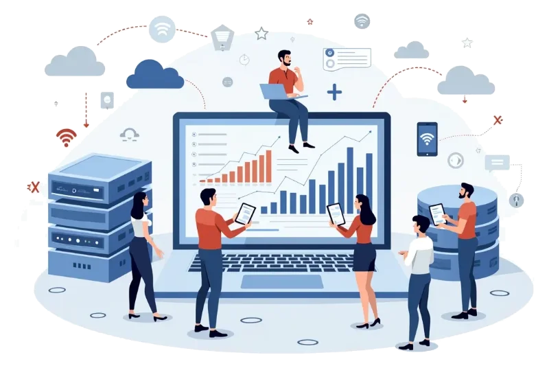 Trading workflow illustration